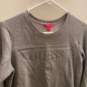 GUESS gray long sleeve